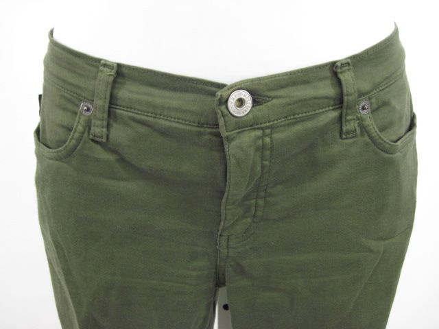 MOSCHINO JEANS Green Boot Cut Pants Slacks Size 26  