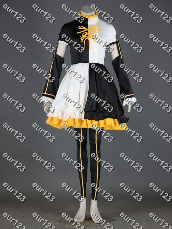 VOCALOID 2 KAGAMINE RIN/LEN Cosplay Costume Custom  