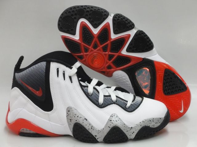 Nike Zoom FP White Red Black Sneakers Mens 12  