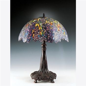 Quoizel Laburnum Tiffany Table Lamp Tif 22D  