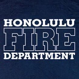 Honolulu Fire Department Hawaii Firefighter T shirt XL  