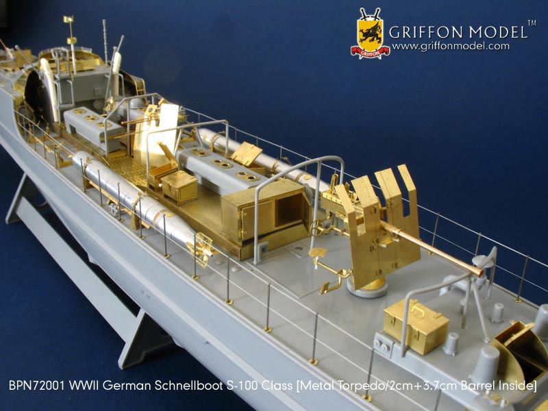 Griffon BPN72001 1/72 Schnellboot S 100 Premium Edition  