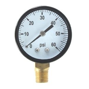 Replacement Regulator Gauge 0 60PSI   Draft Beer 845033006144  