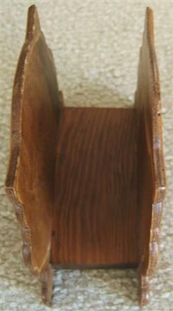 Vintage WOOD OWL NAPKIN HOLDER 1960s Kitchenware Collectible  