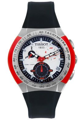 Tissot T0104171703101 Mens T Tracx Chronograph Black  