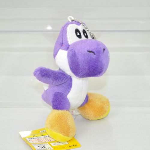 Mario Bros 4 Yoshi Soft Plush Toy Purple  