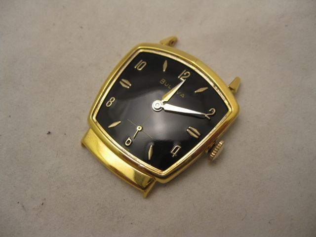 STUNNING NEAR MINT LUXURY 1960 BULOVA ASYMETRICAL FIFTH AVENUE NEW 