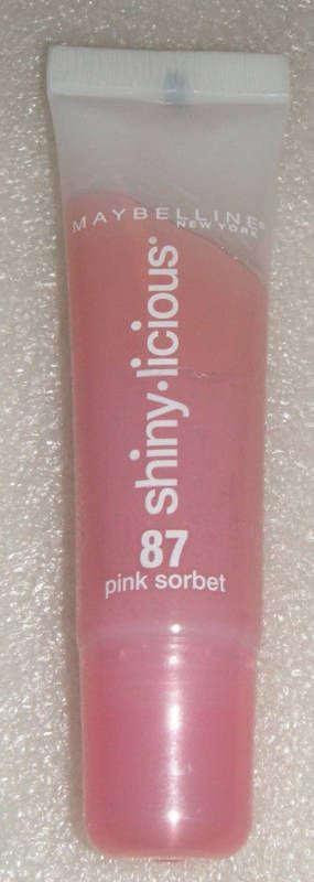 MAYBELLINE SHINY LICIOUS SHINYLICIOUS #87 PINK SORBET  