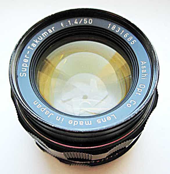 SUPER TAKUMAR Lens 1,4/50 M42 camera Zenit PENTAX Canon EOS  