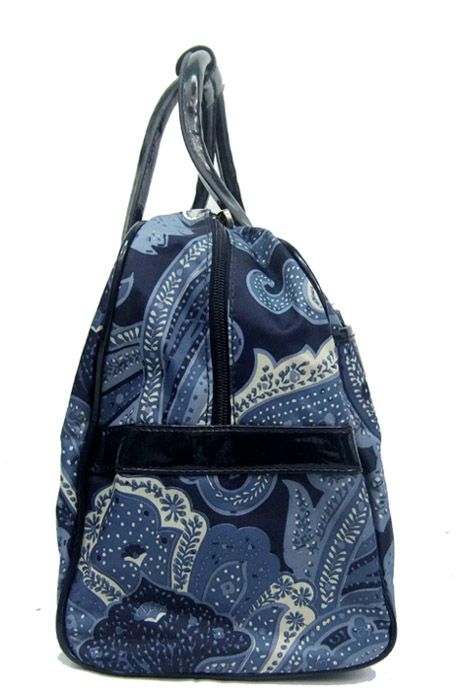 Jessica Simpson Handbag Tote Spoonfu Sugar Paisley Blue  