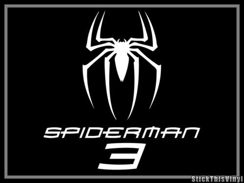 Spiderman 3 Movie Logo Decal Sticker (2x) on PopScreen