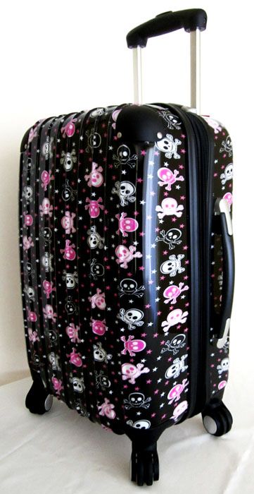 Piece Luggage Set Hard Rolling 4 Wheels Spinner Travel Bag Pink 