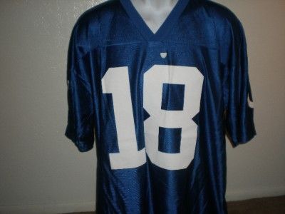 NEW IRREGULAR Peyton Manning #18 Indianapolis Colts MENS XLarge XL 