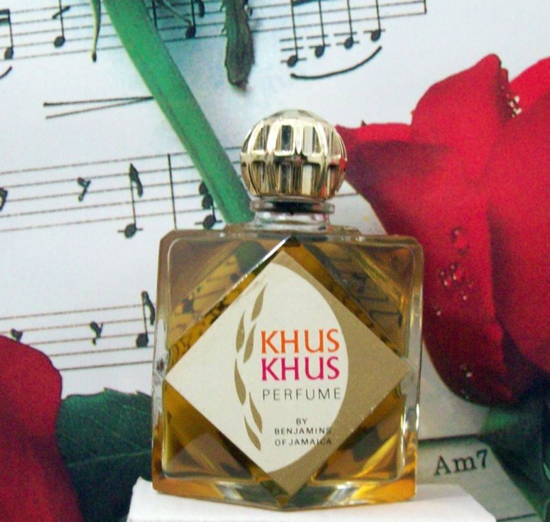 Khus Khus Perfume 1.7 Oz. By Benjamins Of Jamaica.Unbox  