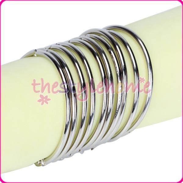 10 Hinged Metal Clip Rings 2.3 Photo Scrapbook Album  