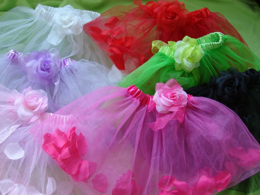 WHOLESALE TUTU petal Skirt baby infant toddler girl  