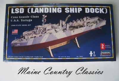 Lindberg USS TORTUGA CASA GRANDE Ship Model New 1/288  