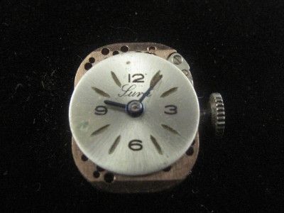 VINTAGE LADIES SELLITA WATCH CO 17J WRISTWATCH MOVEMENT  