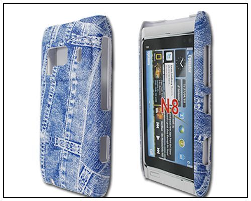 Cowboy Leather Hard Back Case Cover For Nokia N8  