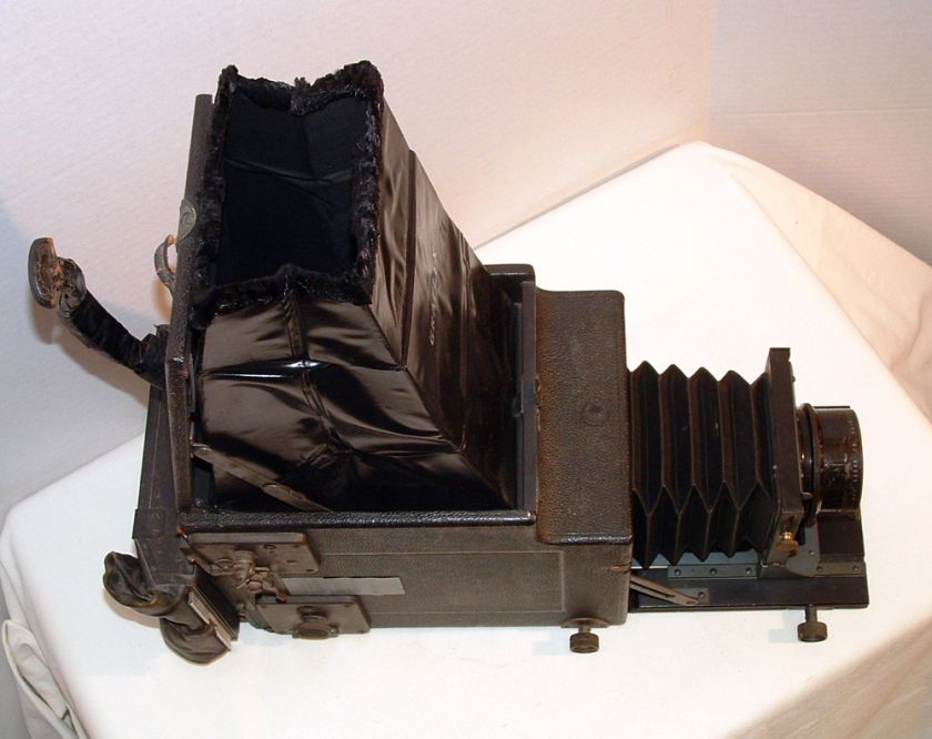 large top view of the camera open