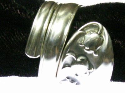 Gorham LILY OF THE VALLEY Sterling Spoon Ring SPIRAL  