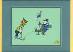 JETSONS Limited Ed. PUTT TO THE MUTT Serigraph Cel  