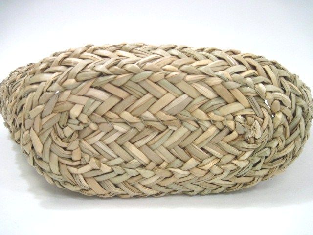  Beige Straw Woven Shoulder Bag Handbag  