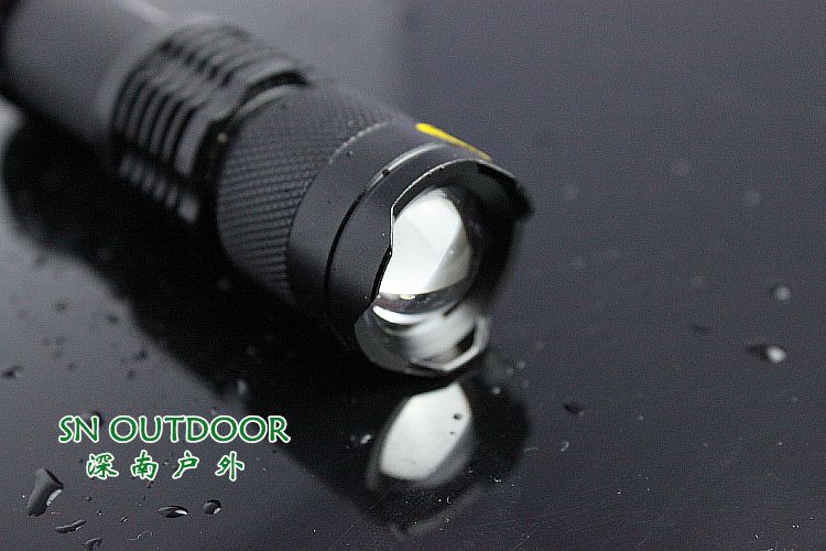 Waterproof ZOOMABLE 7W CREE LED Flashlight Torch Zoom Lamp Light 300 