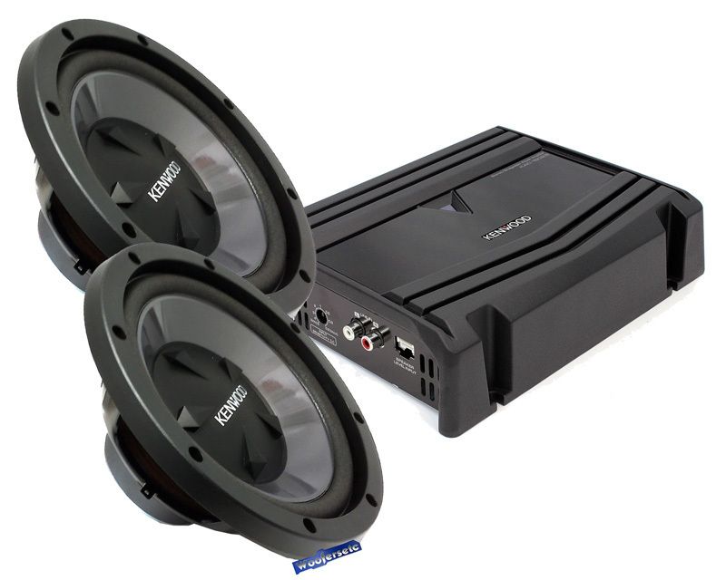   KENWOOD KFC W112S SUBS SUBWOOFERS + KAC 1502S SPEAKERS AMP AMPLIFIER