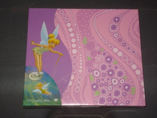 DISNEY TINKERBELL~ SCRAPBOOK ALBUM~~~~SHIPS WORLDWIDE 015586712179 