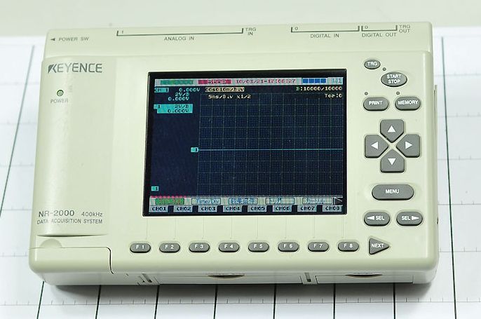 KEYENCE NR 2000 Data Acquisition System 400kHz FreeShip  