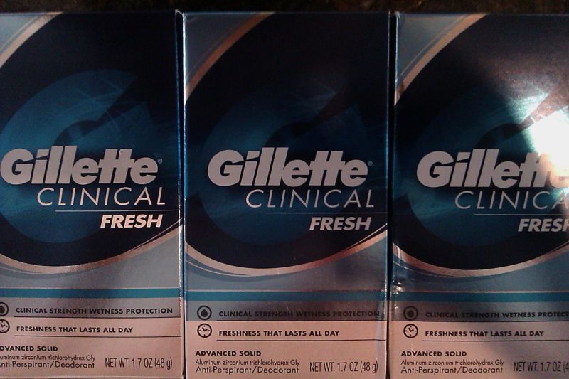 Gillette Clinical FRESH Advanced Deodorant 1.7oz each  