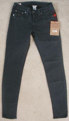 NWT True Religion Misty super skinny legging jeans in Seal  