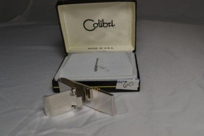 New Colibri FOLDING GOLD & SILVER Engravable Money Clip #60  