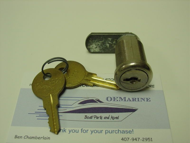 Nice Tool Box Cylinder Lock With Cam and Keys 5/8 Qty2  