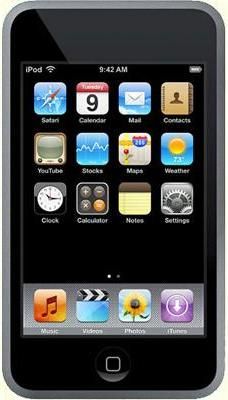 Apple iPod Touch 8 GB 3rd Generation MUSIC WIFI PLAYER Power Button 