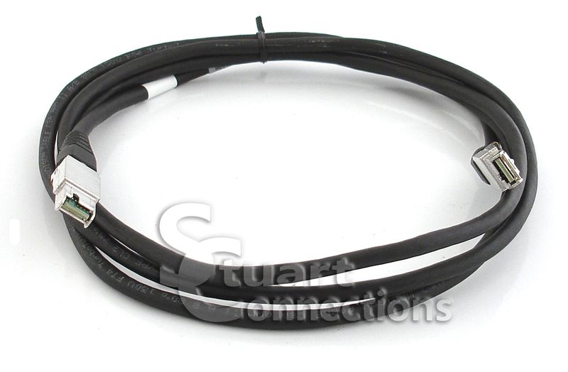 Dell 2m 6ft HSSDC HSSDC2 Fibre Channel Cable CT343  