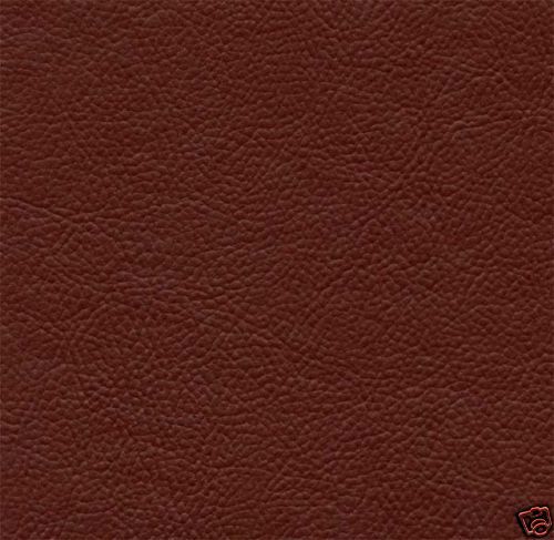 BROWN LEATHER VINYL FULL SIZE MATTRESS COVER COVERS  