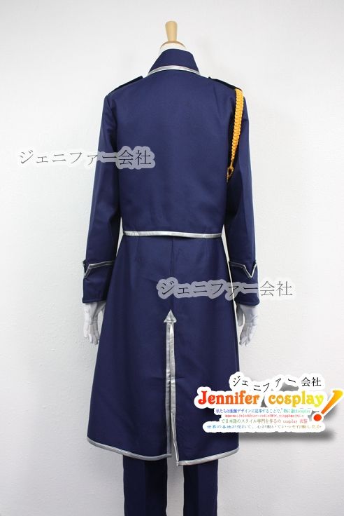 Fullmetal FA Roy Mustang Military cosplay K001  