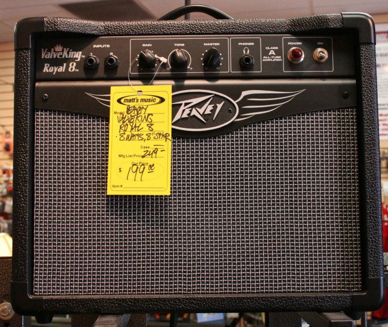 Peavey Valveking Royal 8 Tube Amp CLASS A  