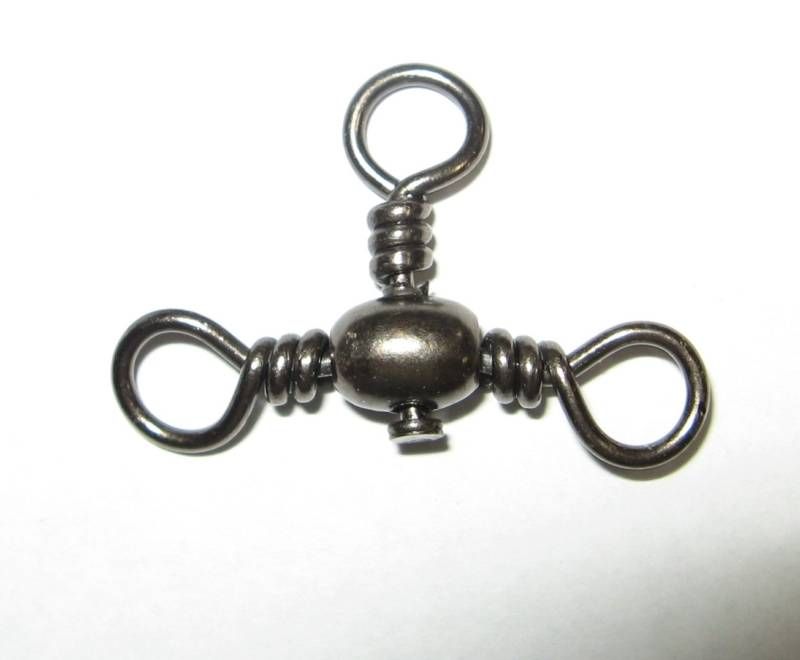 144 EAGLE CLAW CROSSLINE SWIVEL BLACK sz 12 (01162)  