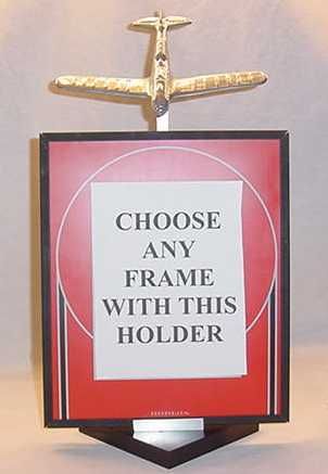 FLYING TIGERS P 40 AIRPLANE PICTURE FRAME HOLDER # F  