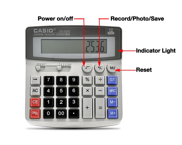 Calculator Spy Camera Hidden Spy Gadget 4 GB USB Record  