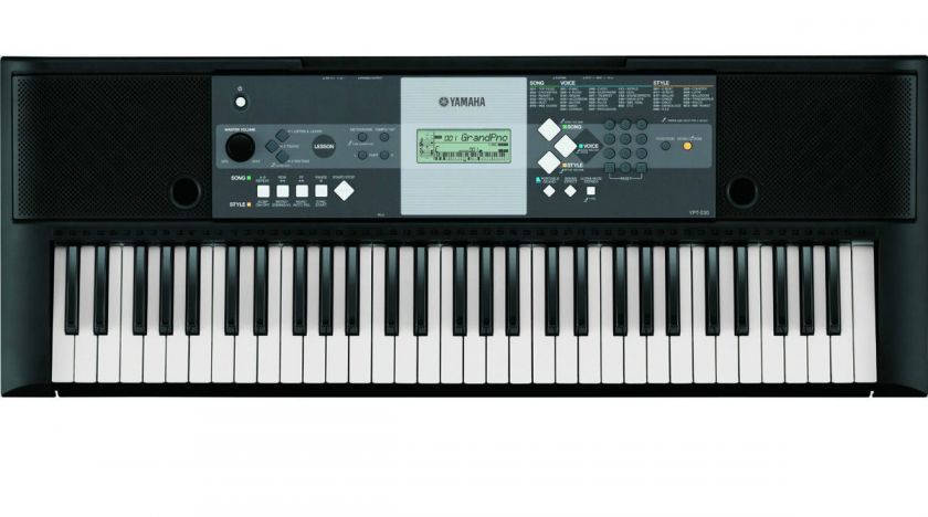 Yamaha Portable Electronic 61 Key Keyboard Piano for Beginners and 