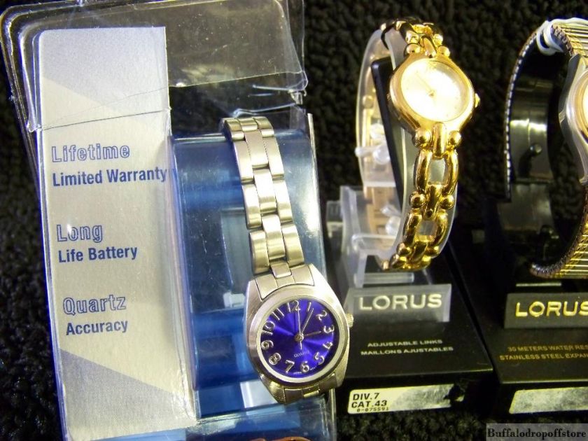 Lot of womens Lorus quartz watches  