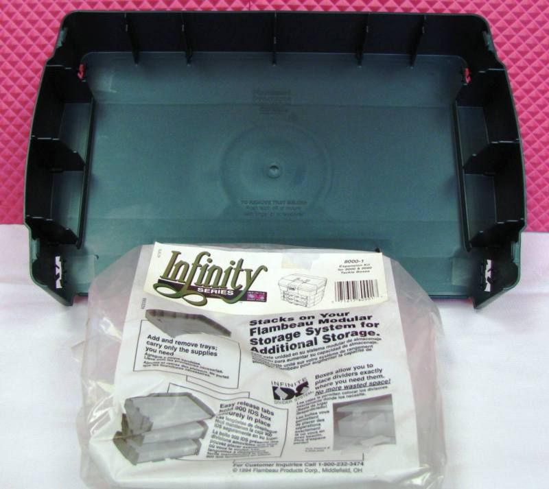 FLAMBEAU INFINITY STACKABLE TACKLE STORAGE # 8000 1  