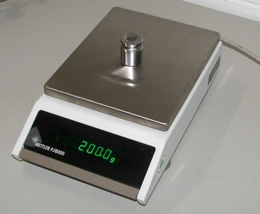 METTLER PJ6000 DIGITAL GRAM SCALE  