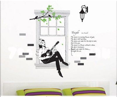 Removable Vinyl Wall Glass Sticker Wallpaper Art Decal  