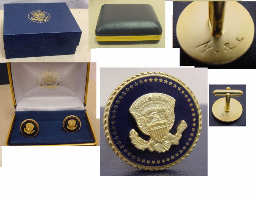 PRESIDENTIAL GEORGE W BUSH CUFFLINKS  