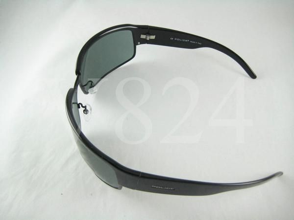 POLICE S 8191 Sunglass S8191S Black w Gray S8191 531  